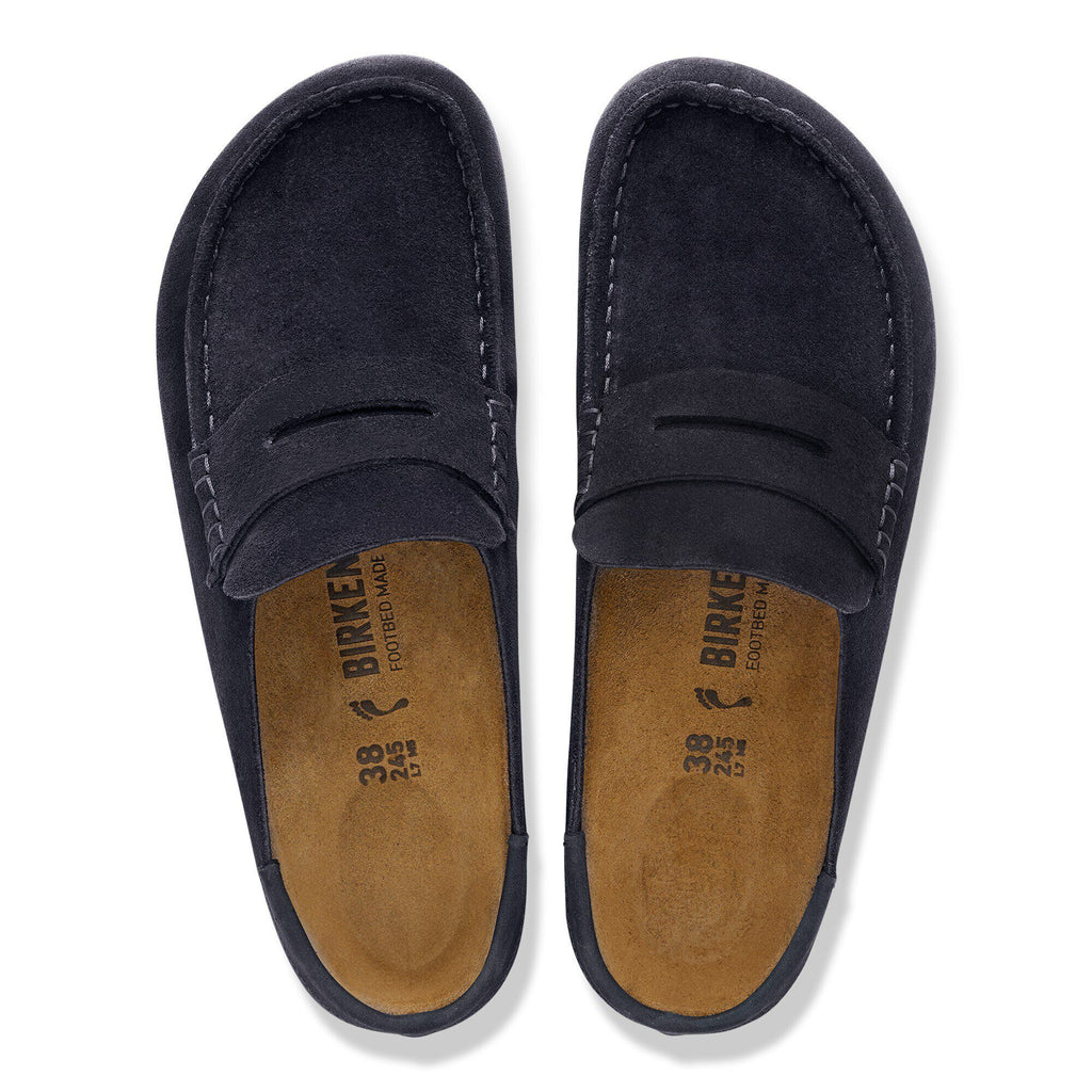 Naples Midnight & Cotton Twist Light Gray Sock