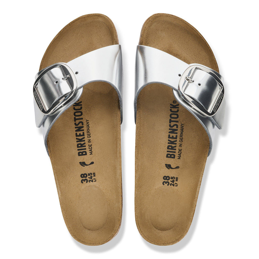 Madrid Big Buckle Natural Leather
