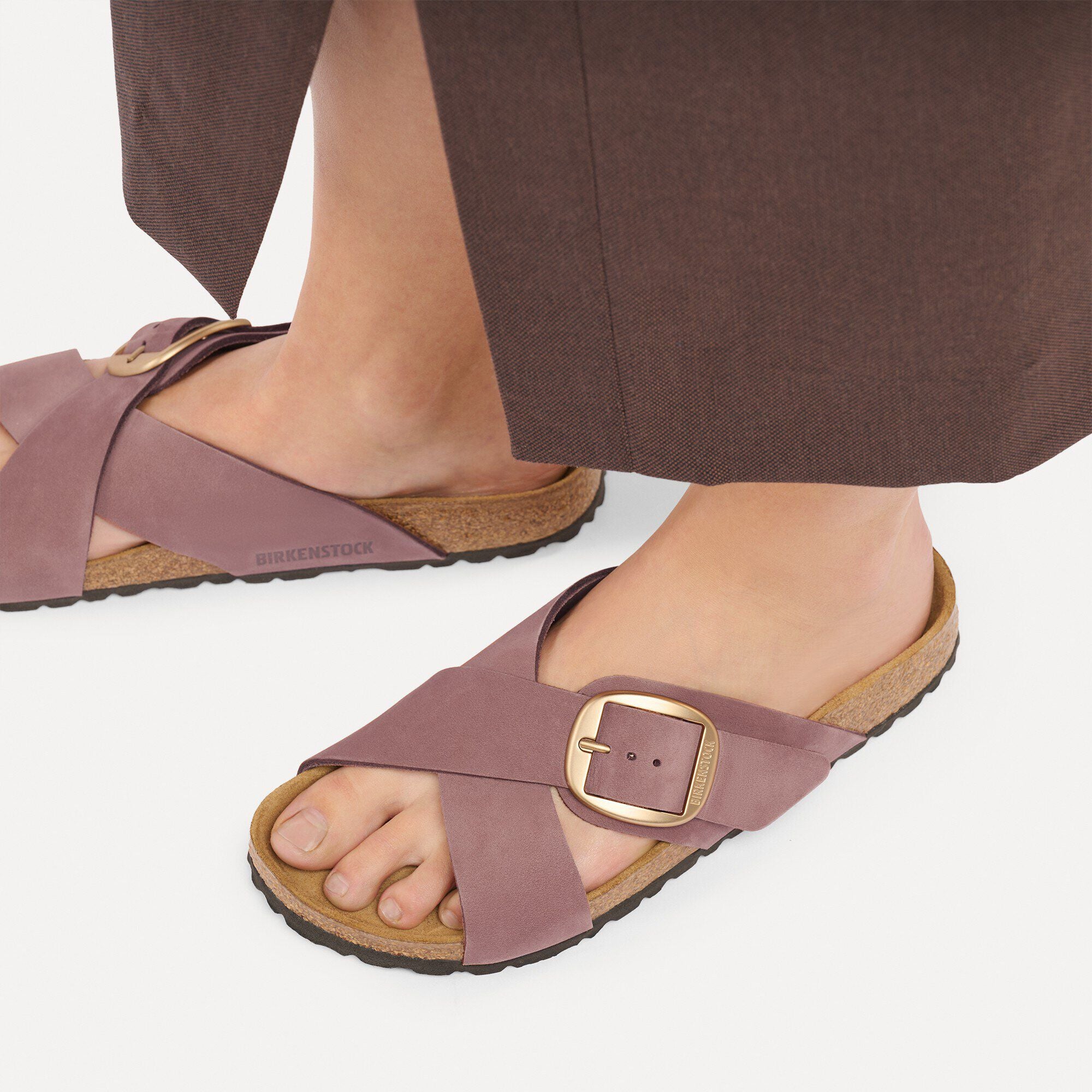 Siena Big Buckle Nubuck Leather