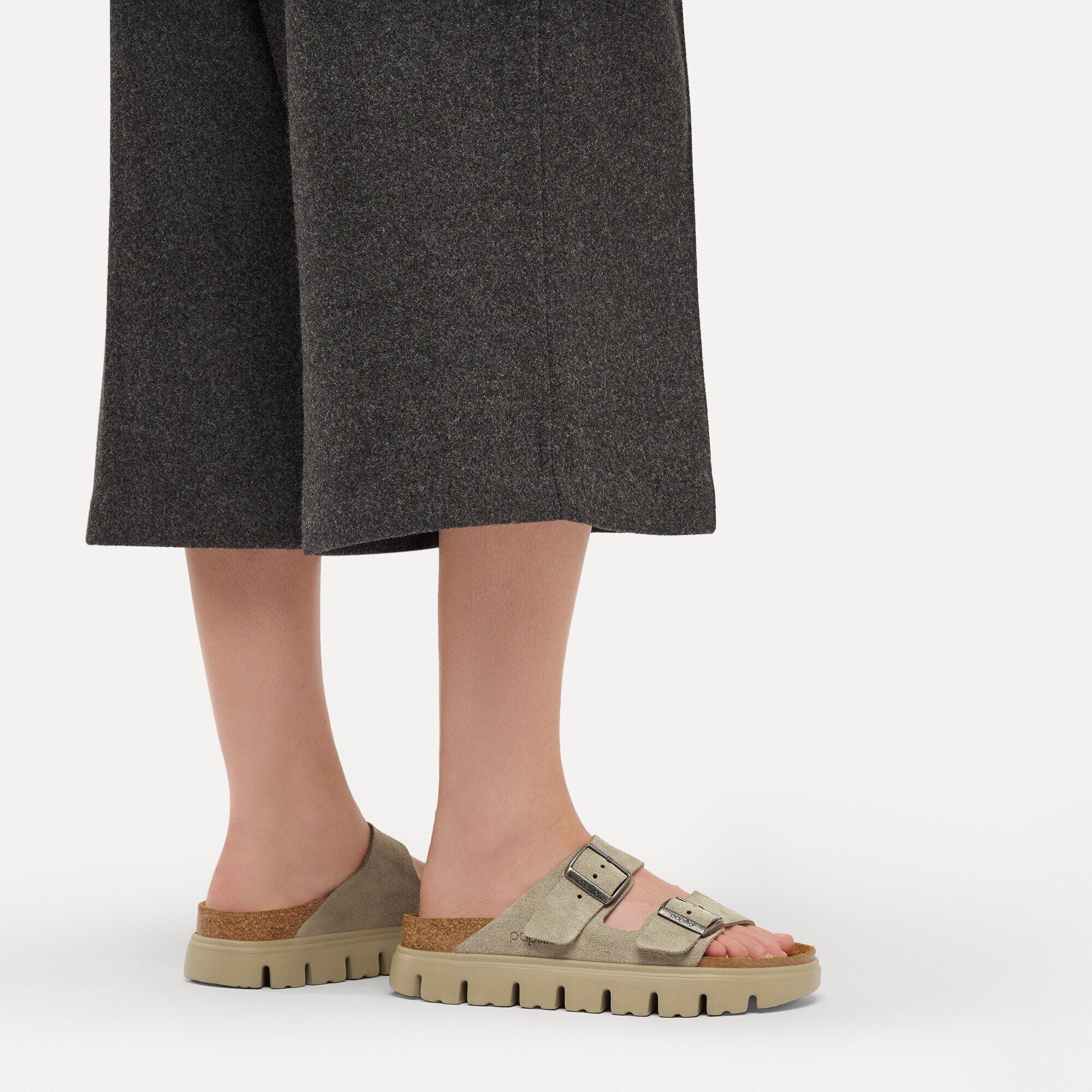 Arizona Platform Suede Leather