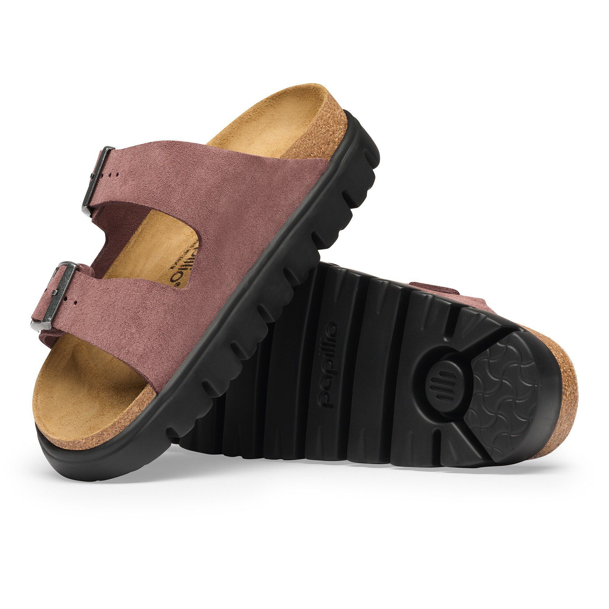 Arizona Platform Suede Leather