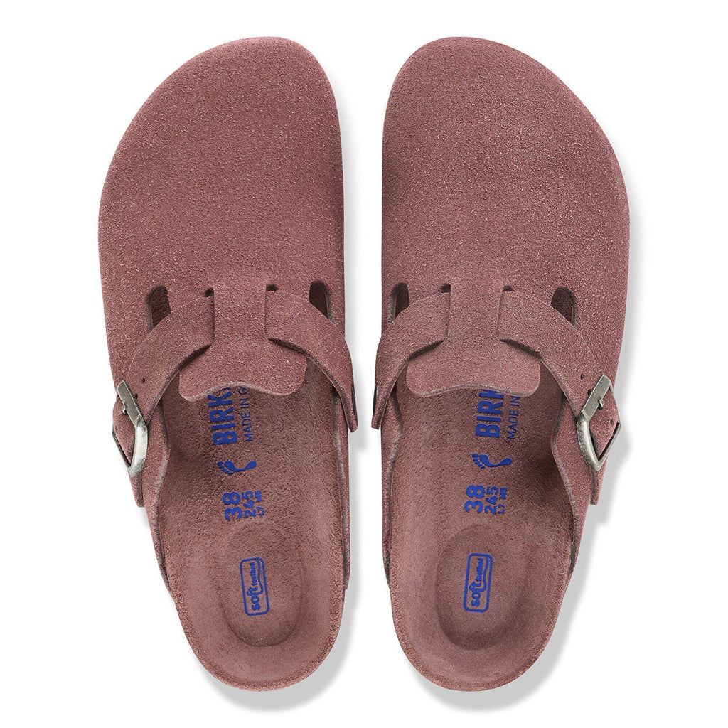 Boston Soft Footbed Suede Leather