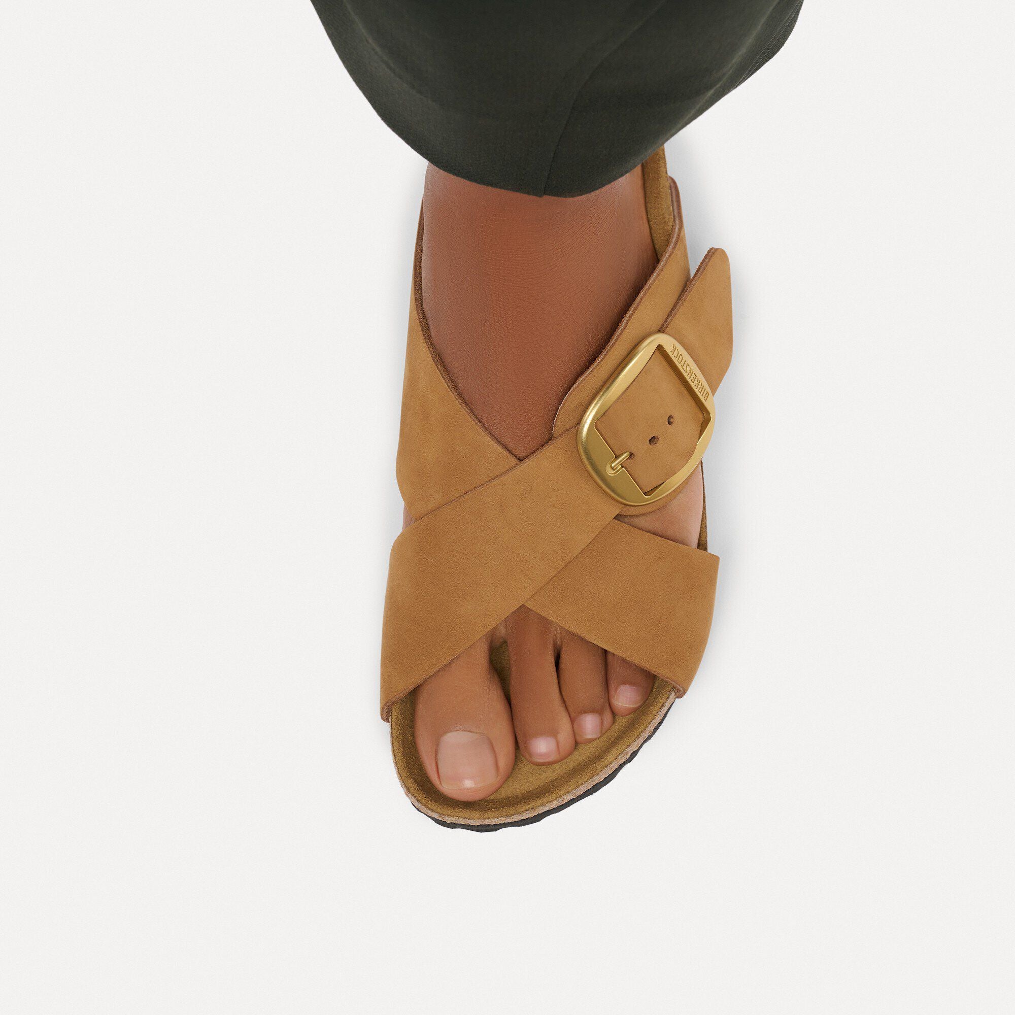 Siena Big Buckle Nubuck Leather