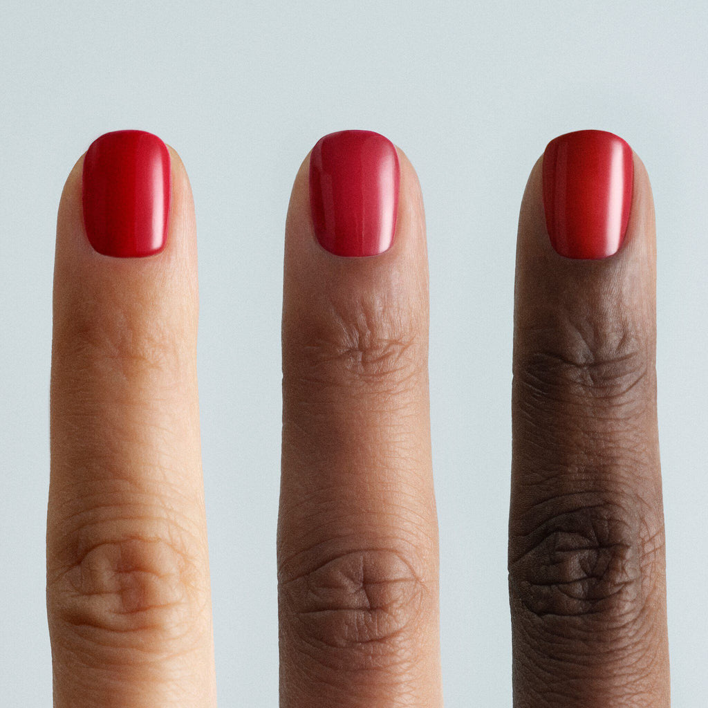 Sydney Luxe Buckle & Red Nail Polish Set