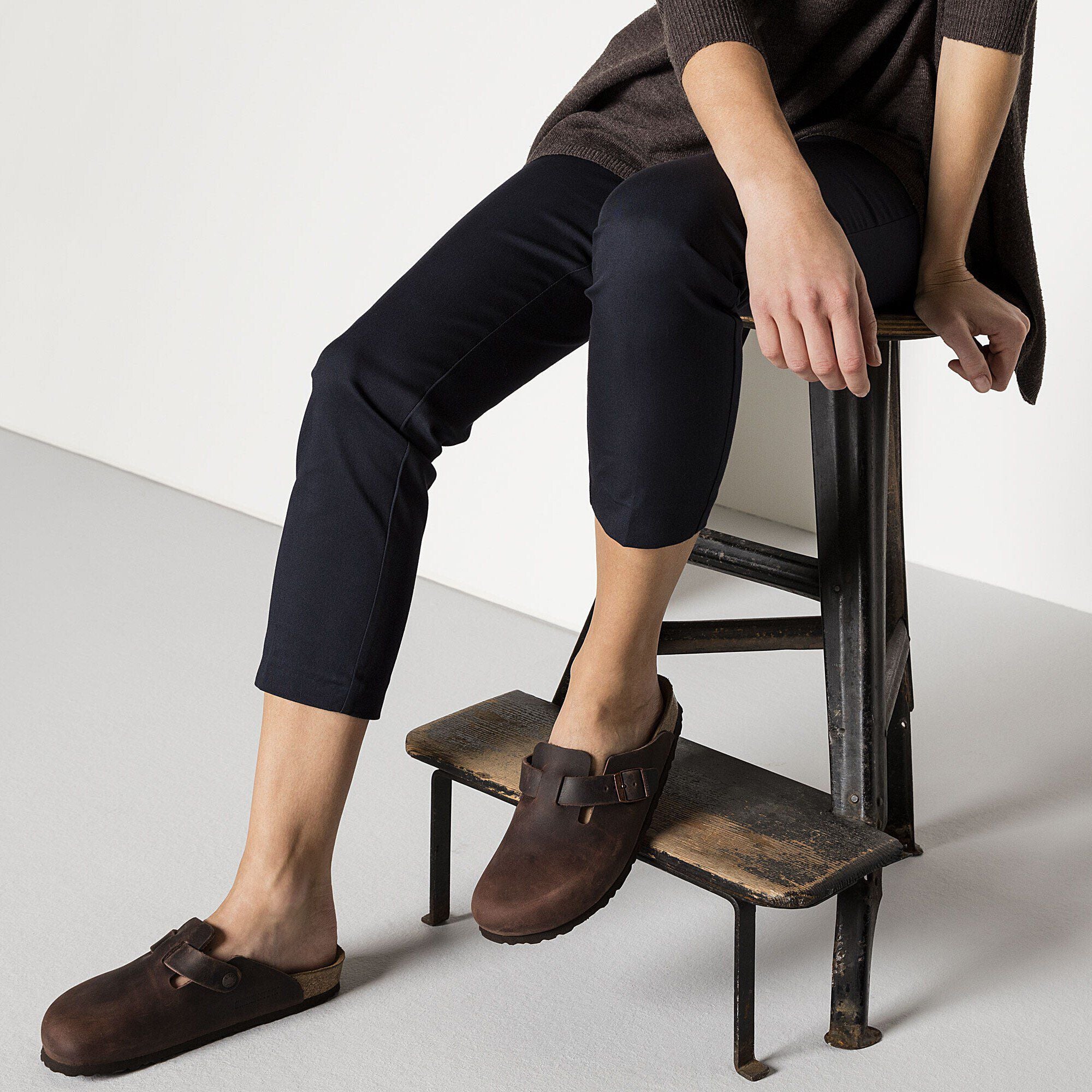 Boston Soft Footbed Natural Leather Oiled