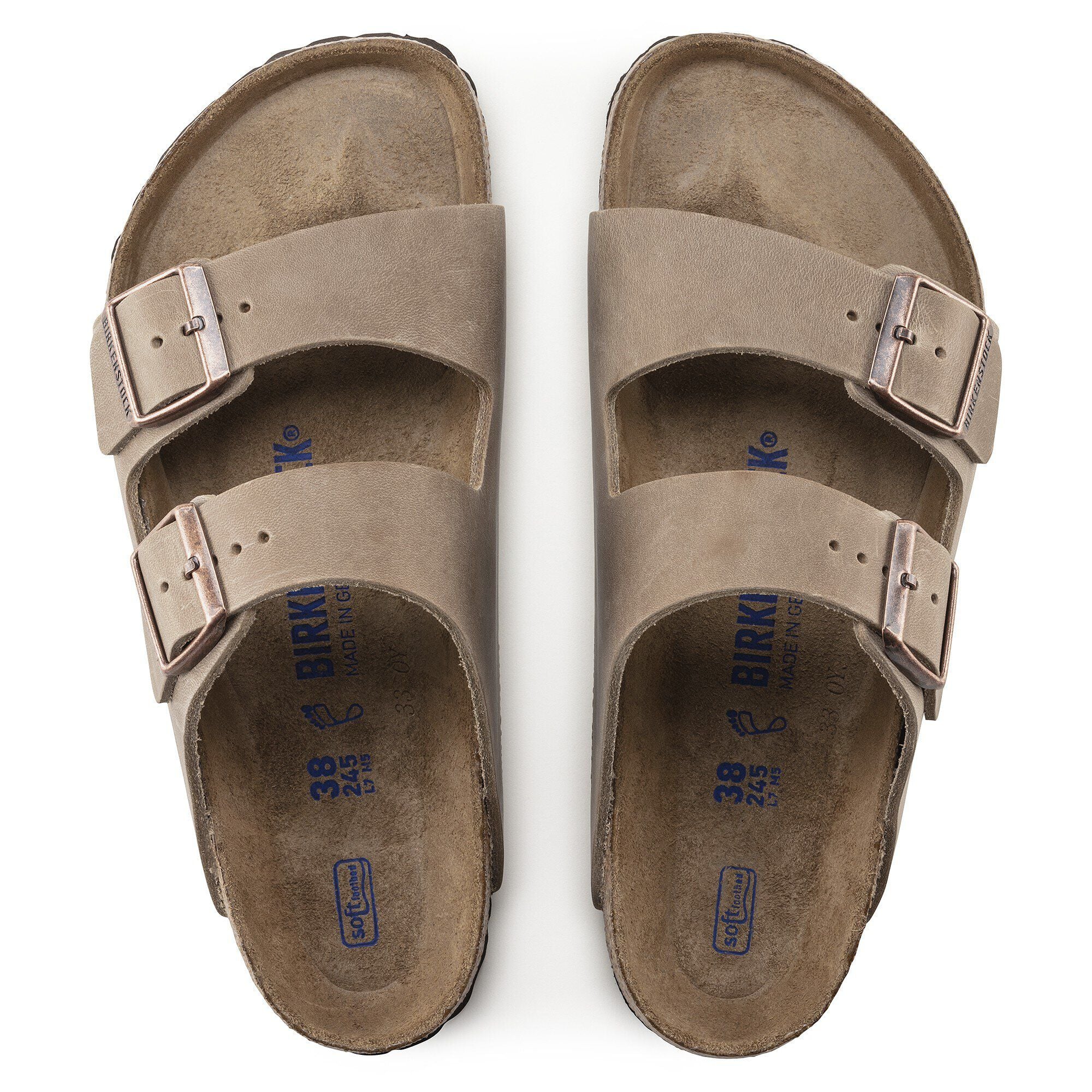 Arizona Soft Footbed Natural Leather Oiled